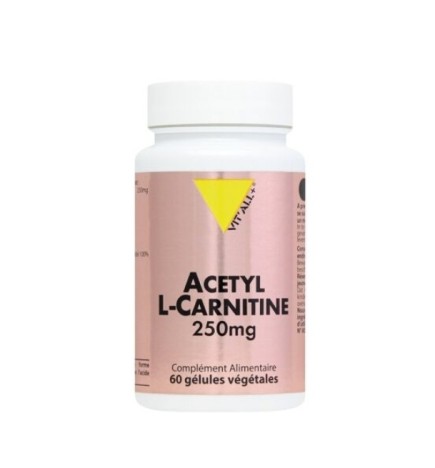 VITALL PLUS ACETYL L-CARNITINE 250MG 60 GELULES