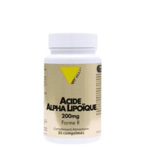 VITALL PLUS ACIDE ALPHA LIPOIQUE 200MG 30 COMPRIMES