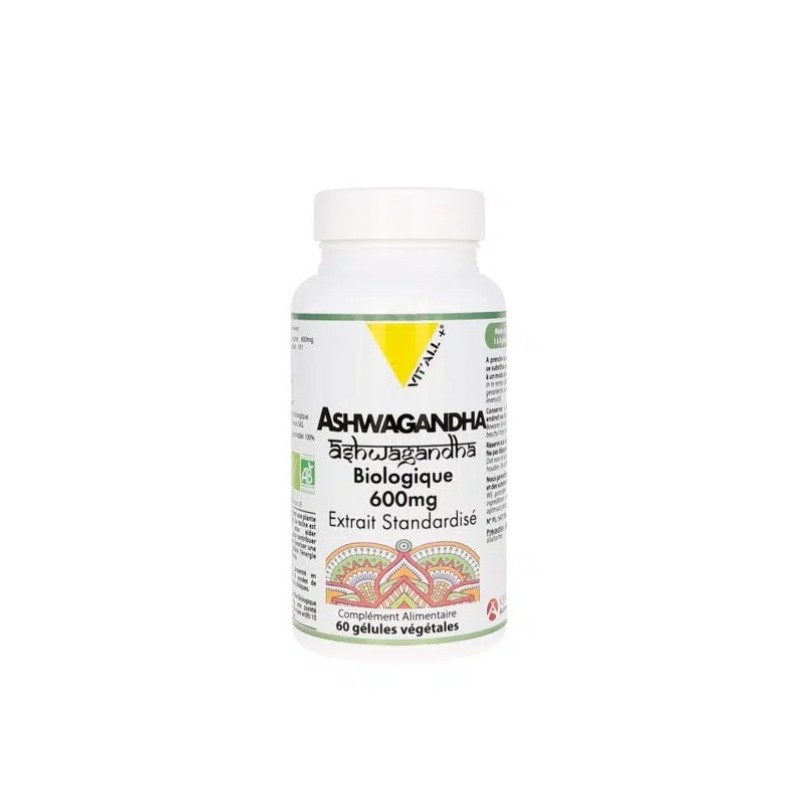 VITALL PLUS ASHWAGANDHA BIO 600mg