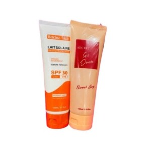 Racine vita Lait solaire spf30 100ml+secret love gel douche