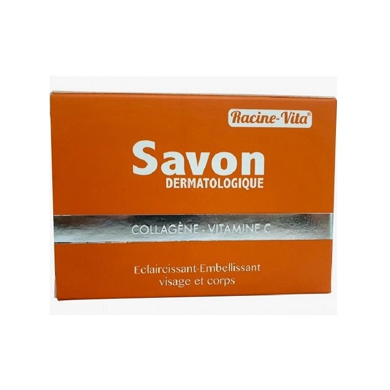 RACINE VITA SAVON DERMATOLOGIQUE ÉCLAIRCISSANT A LA COLLAGÈNE ET VITAMINE C