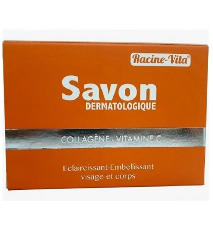 RACINE VITA SAVON DERMATOLOGIQUE ÉCLAIRCISSANT A LA COLLAGÈNE ET VITAMINE C