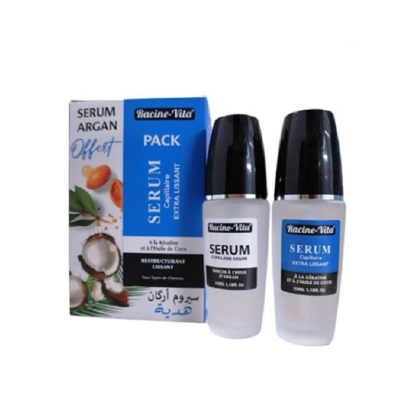 RACINE VITA Serum Extra Lissant 35ml + Serum Argan 35 ml OFFERT