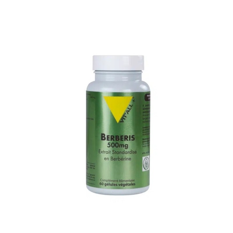 VITALL PLUS BERBERIS 500MG 60 GELULES
