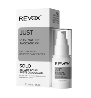 REVOX JUST Fluide Contour des Yeux à L’huile D’avocat et à L’eau de Rose