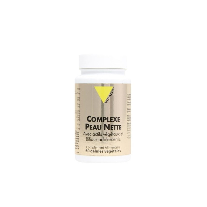 VITALL PLUS COMPLEXE PEAU NETTE 60 GELULES