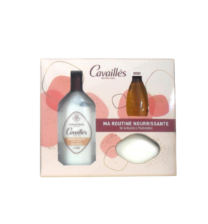 Roge Cavailles Coffret Nourissant Creme Douche + Savon Nourissant + Huile Surgras t