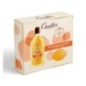 Roge Cavailles Coffret Veloutant  égal  Huile douche 250ml+ Savon + Creme Prelee