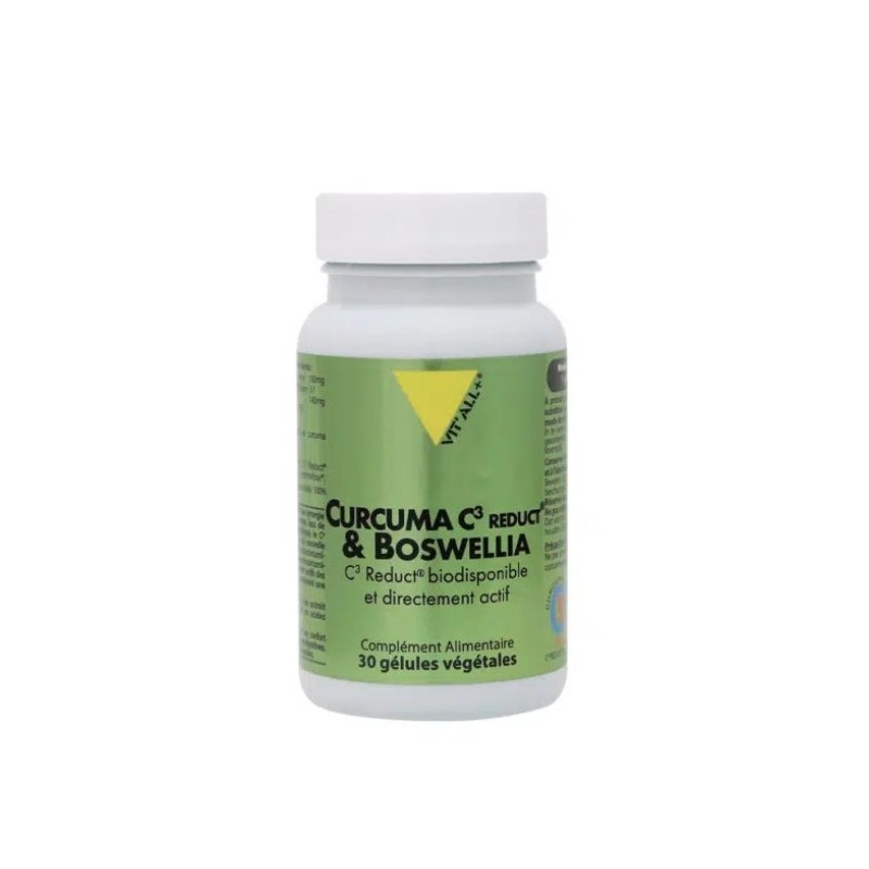 VITALL PLUS CURCUMA C3 REDUCT & BOSWELLIA 30 GELULES