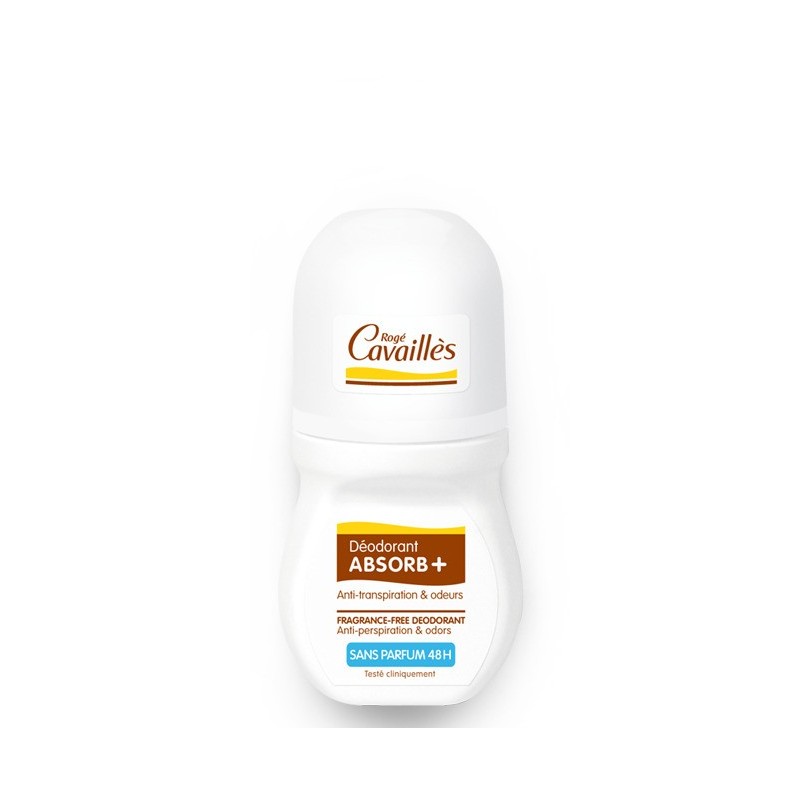 ROGE CAVAILLES DÉO ABSORB+ SANS PARFUM 48H ROLL-ON 50ML