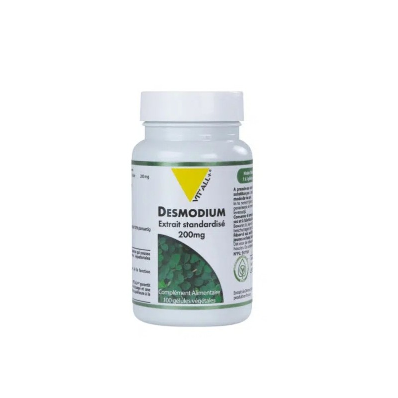VITALL PLUS DESMODIUM 200G 100 GELULES