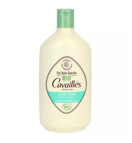 Rogé Cavaillès Gel bain Douche Aloe Vera Bio Peau Sèches 400ml