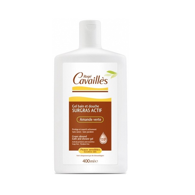 Rogé Cavaillès Gel Bain Douche Amande Vert 400ml