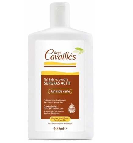 Rogé Cavaillès Gel Bain Douche Amande Vert 400ml