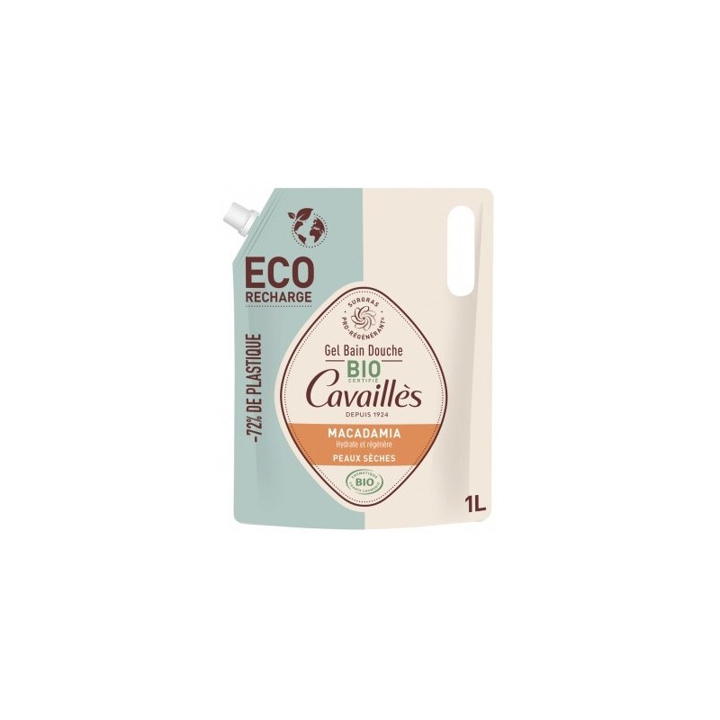Rogé Cavaillès Gel Bain Douche Macadamia Eco-Recharge 1L