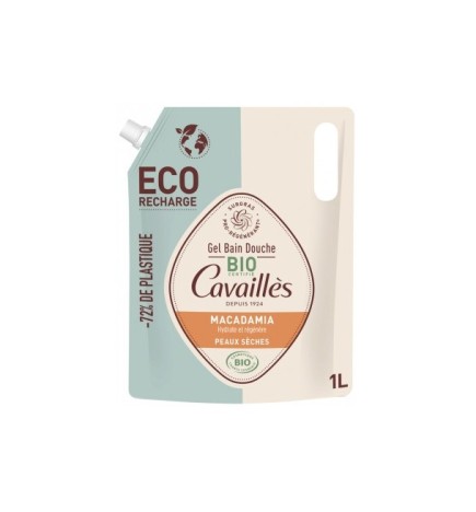 Rogé Cavaillès Gel Bain Douche Macadamia Eco-Recharge 1L