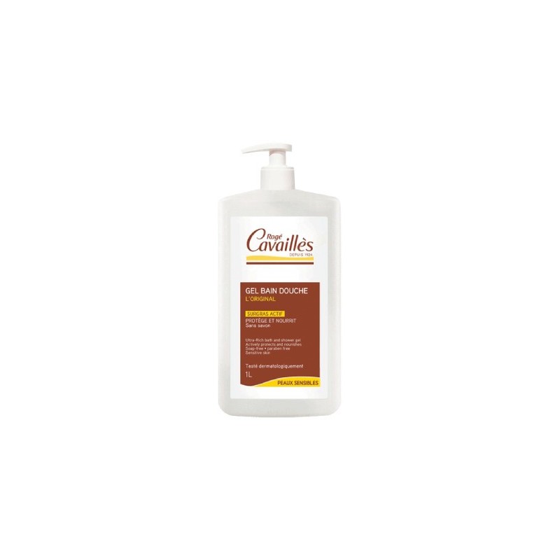 Rogé Cavaillés gel surgras bain & douche classique 1L