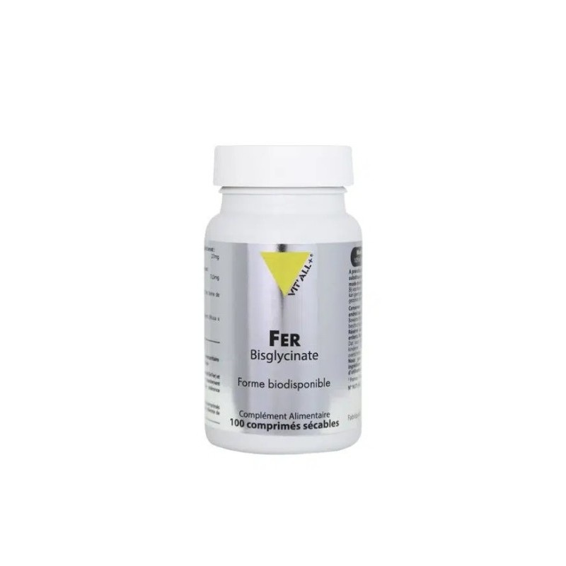 VITALL PLUS FER BISGLYCINATE 27MG 100 CAPSULES