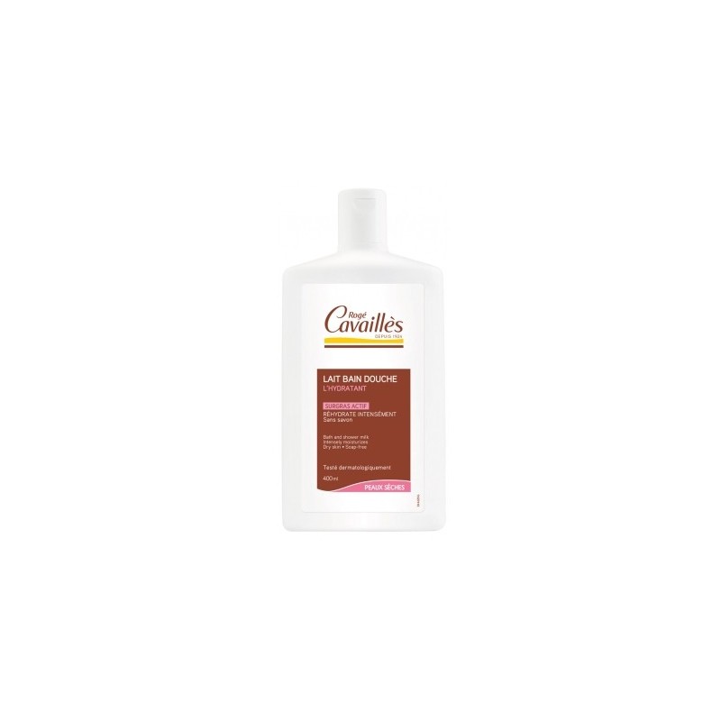 Rogé Cavaillès Lait Bain et Douche Hydratant Peaux Sèches 400 ml