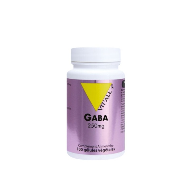 VITALL PLUS GABA 250MG 100 GELULES
