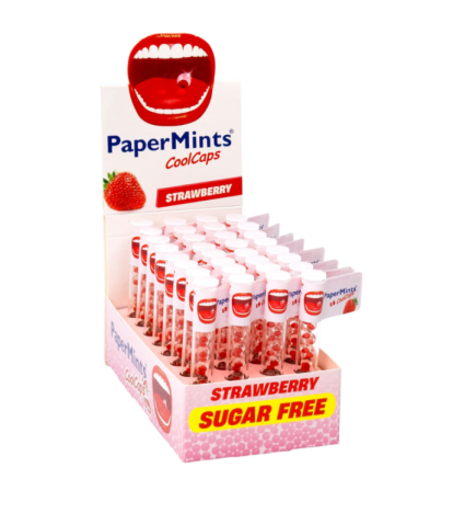 Papermints 18 Cool Caps Fraise