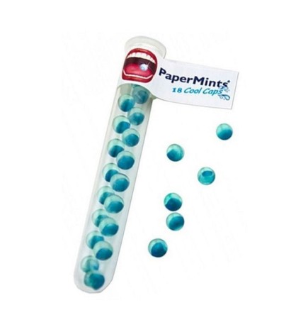 Papermints Cool Caps 18 Gelules Rafraichissantes Paper Mints