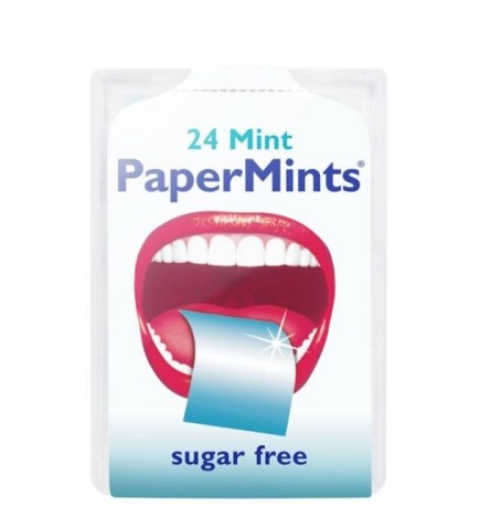 Papermints Feuilles Haleine Fraiche Sans Sucres X24 Unités
