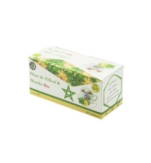 Pharmaflore Tisane N°60 Fleur De Tilleul & Menthe 20 Sachet