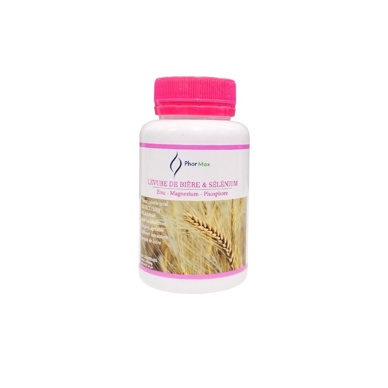 Phormax Levure de Biere & Selenium 120 Comprimes