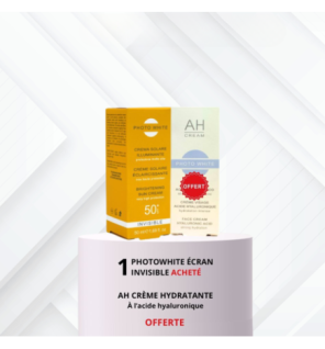 Photo White Ecran Invisible Spf 50+  égal  AH Cream 30ml Offert