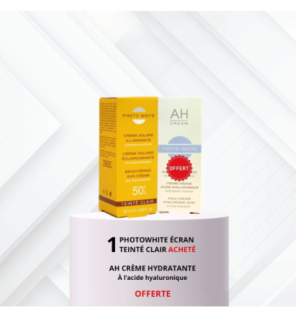 Photo White Ecran Teinte Spf 50+  égal  AH Cream 30ml Offerte