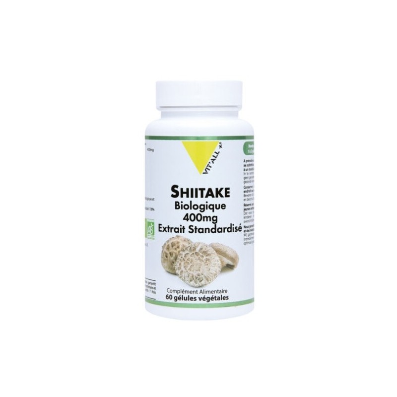 VITALL PLUS SHIITAKE BIO 400MG