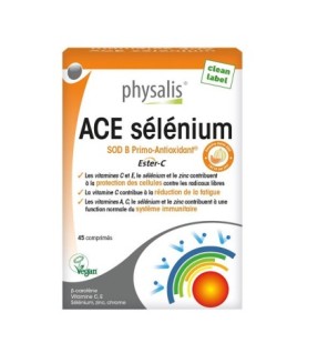 Physalis ACE Selenium 45 Comprimès