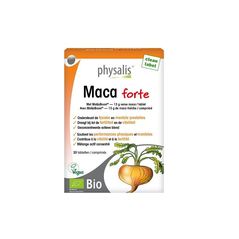 Physalis Maca Forte 30 Comprimès