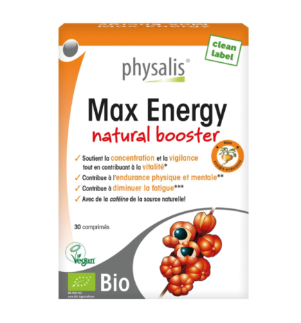 Physalis Max Energy 30 Comprimes