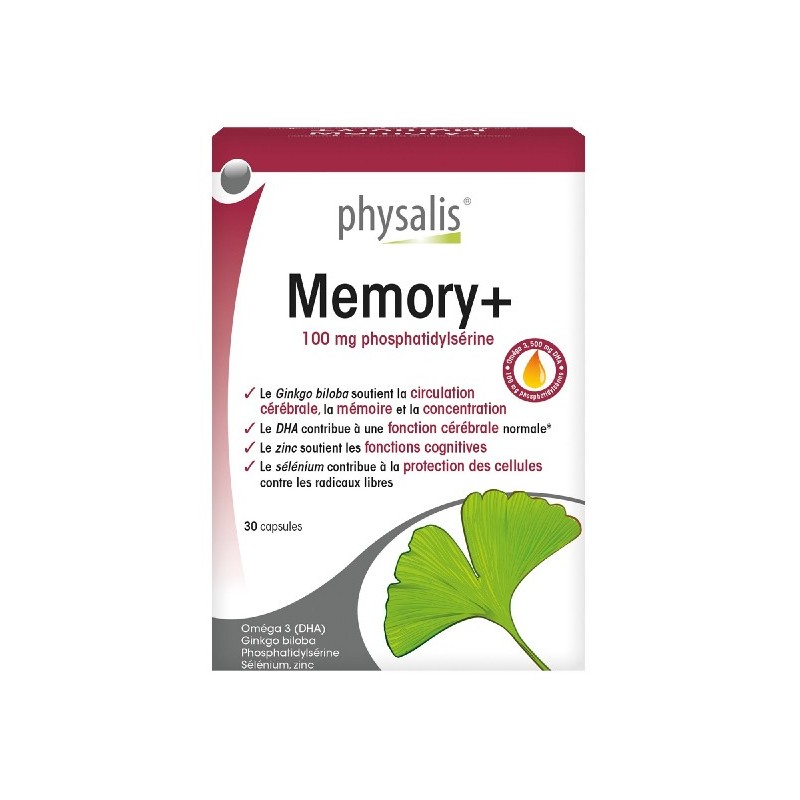 Physalis Memoire 100mg 30 capsules