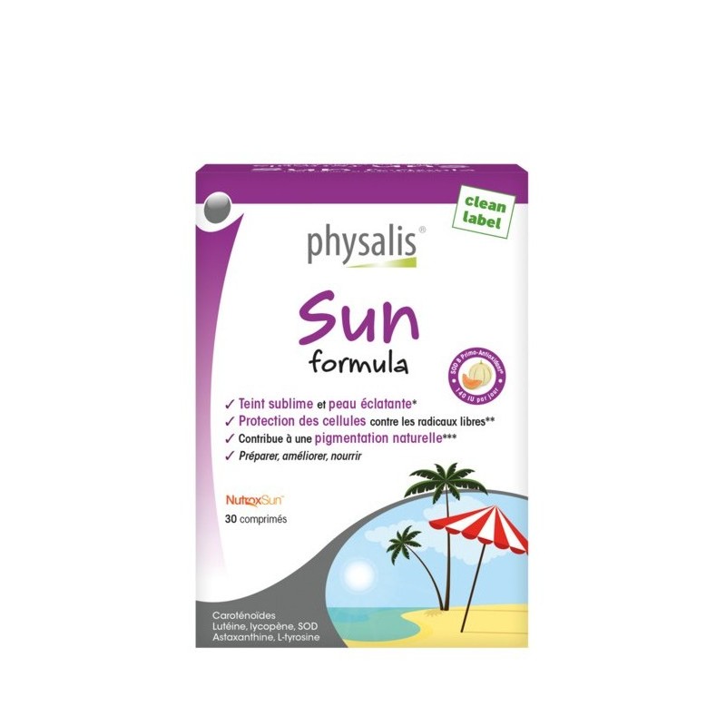 Physalis Sun formula 30 Comprimès