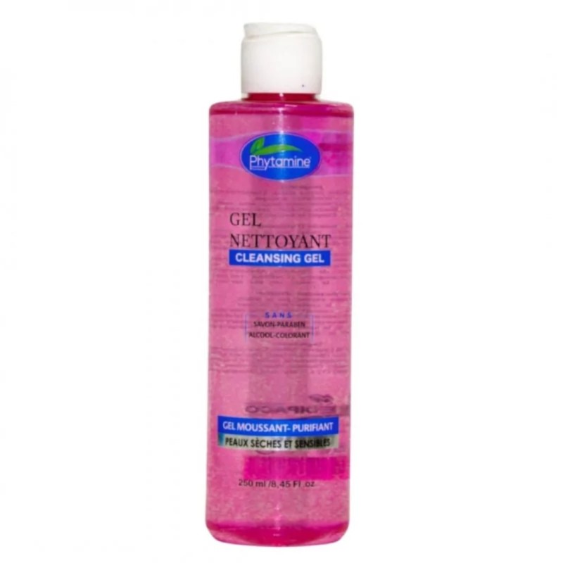 Phytamine Gel Nettoyant Peaux Sèches et Sensibles 250 ml