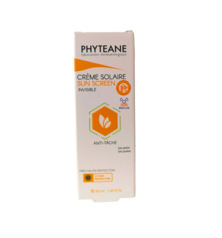 Phyteane Creme Solaire Invisible Spf50+ 50ml