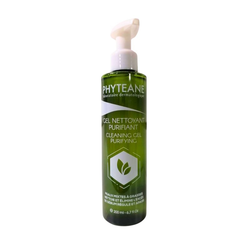 Phyteane Gel Nettoyant Purifiant peaux mixtes à grasses 200ml