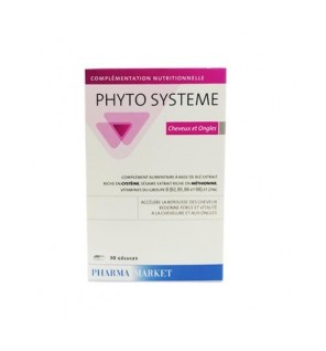 Phyto systeme Cheveux & Ongles 30gelules