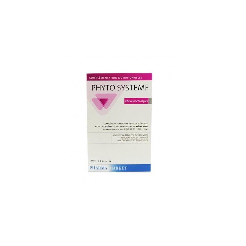 Phyto systeme Cheveux & Ongles 30gelules