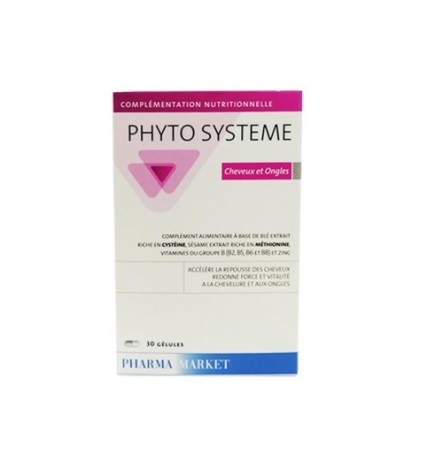 Phyto systeme Cheveux & Ongles 30gelules