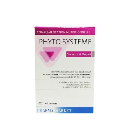 Phyto systeme Cheveux & Ongles 60gelules