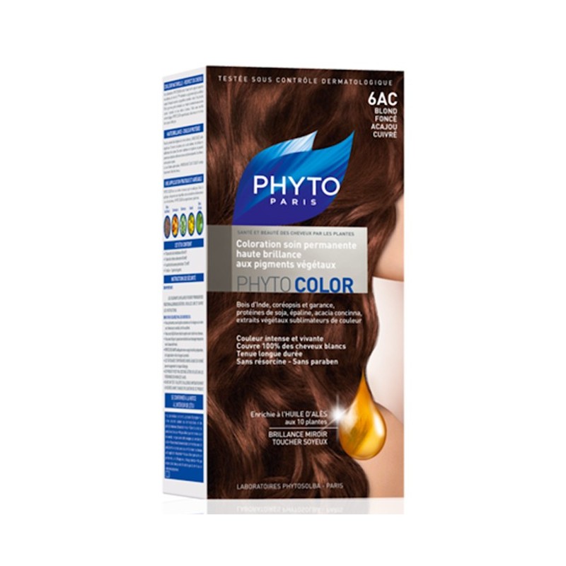 Phyto-PhytoColor 6Ac Blond Foncé Acajou
