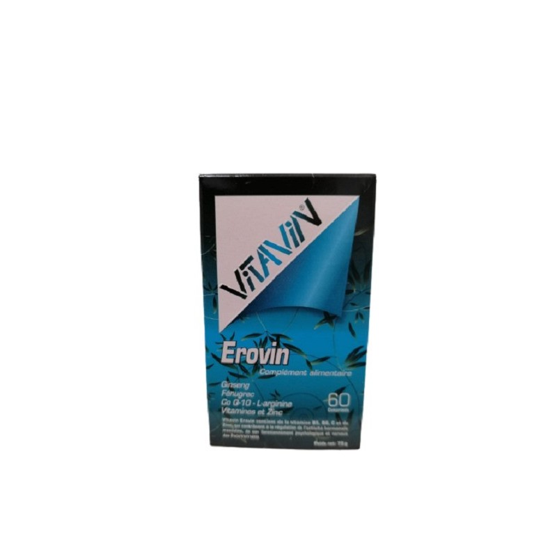 Vitavin Erovin Ginseng 60 Comprimès