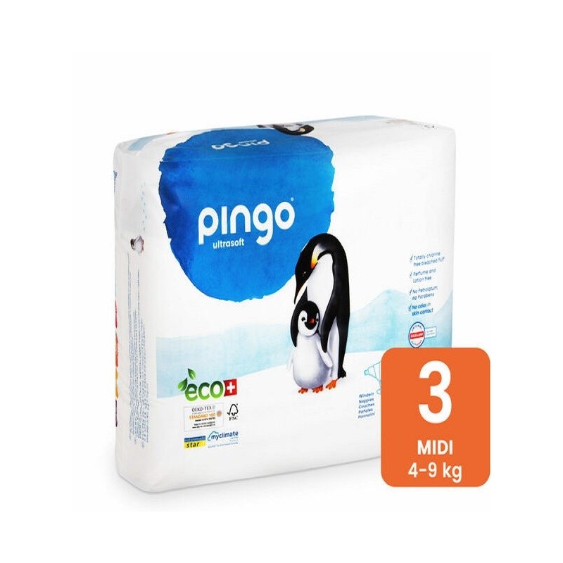 Pingo Midi Taille3 – 4-9KG –  44 Couches