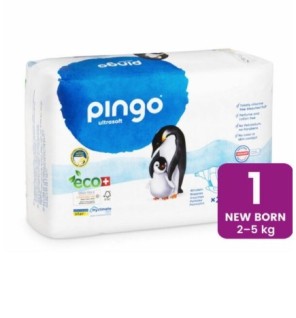 Pingo Newborn Taille1– 2-5KG – 27 Couches