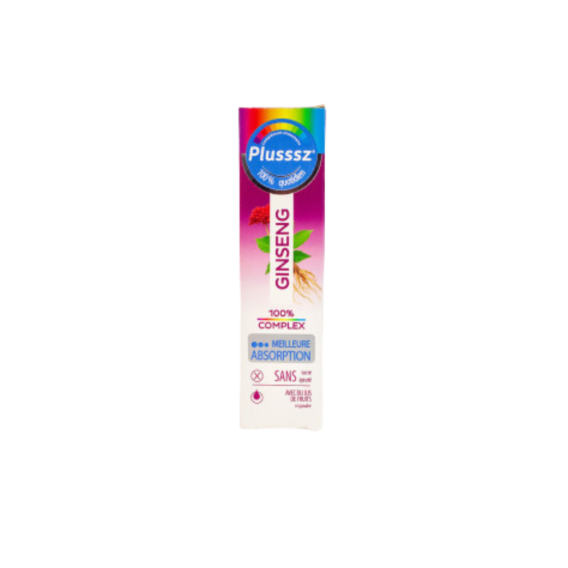 Plusssz Ginseng 20 Comprimes
