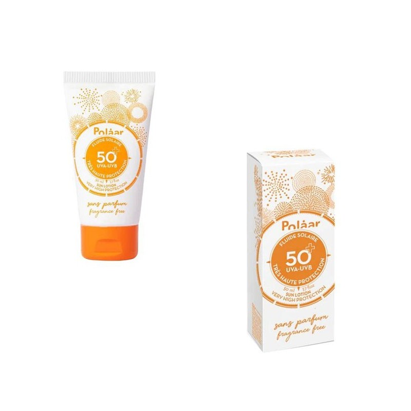 Polaar Ecran Fluide solaire 50+ sans parfum 50ml